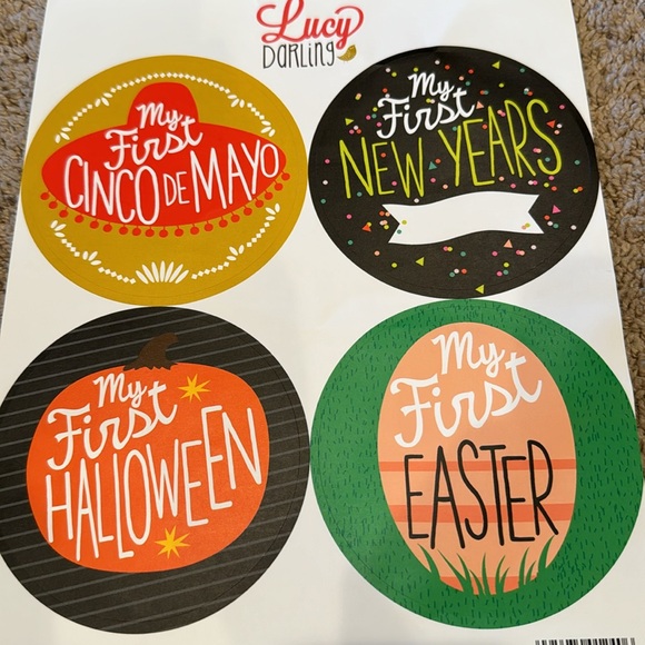 New! Baby’s First Holidays Stickers - Picture 3 of 4
